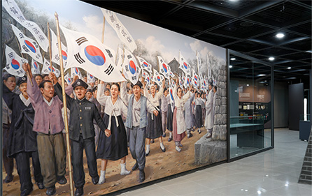 독립관 내부 전시 사진 1